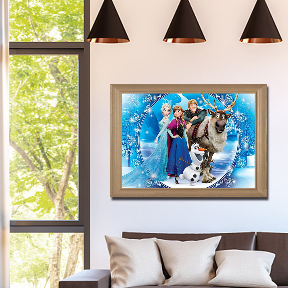 Frozen - Full Square Drill Diamond Painting 40*30CM