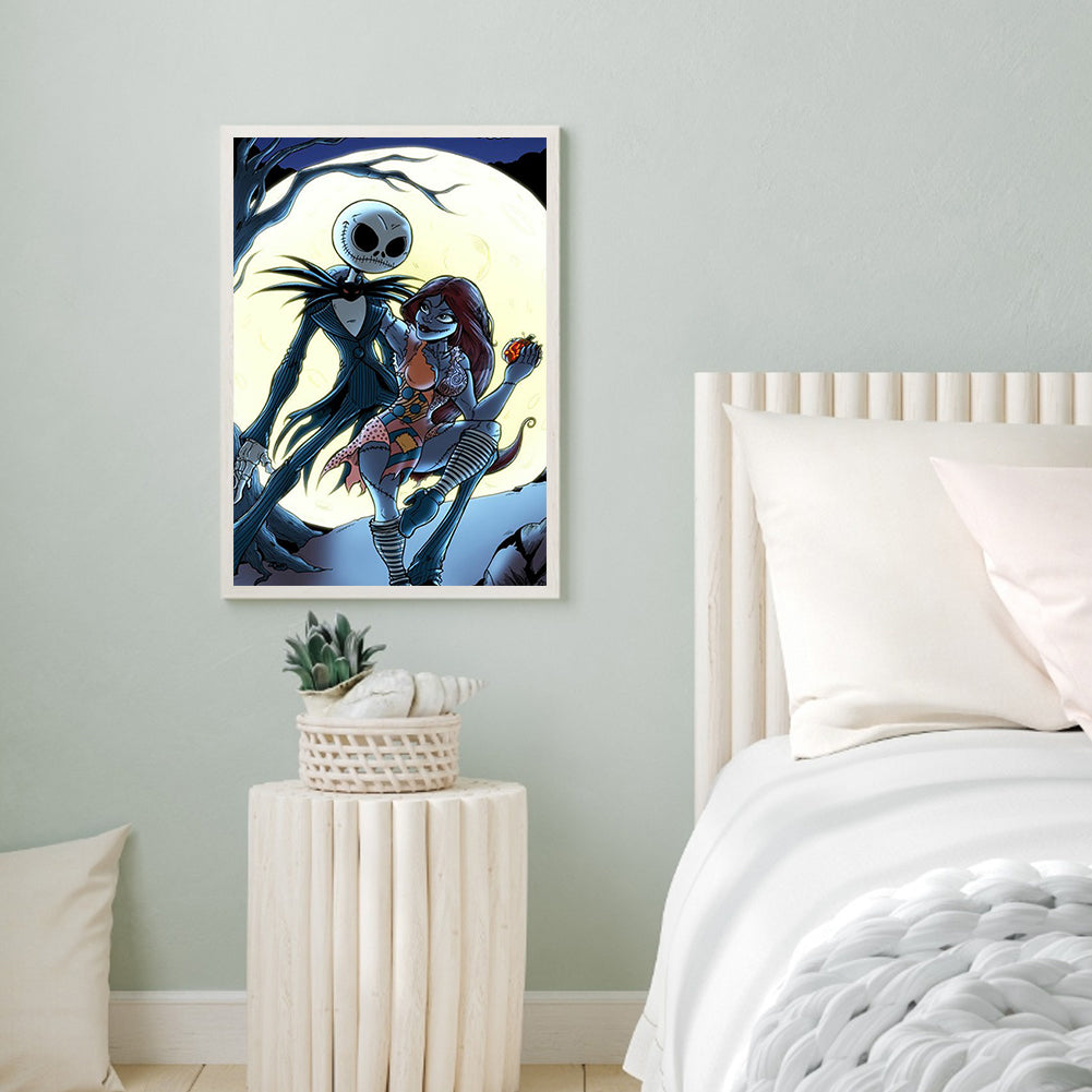 Weird City Night - Full Round Drill Diamond Painting 30*40CM