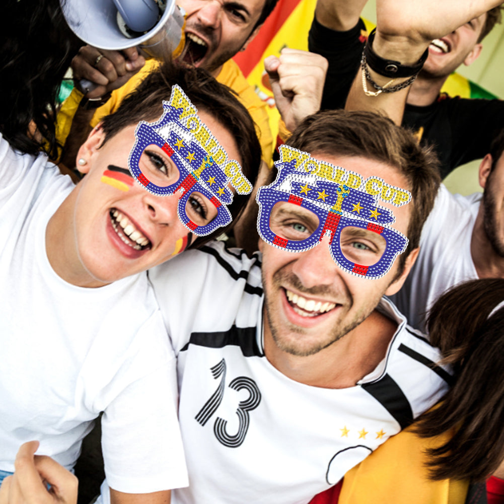 Diamond Painting Decorative Spectacles Handmade DIY Glasses Props Children Gifts