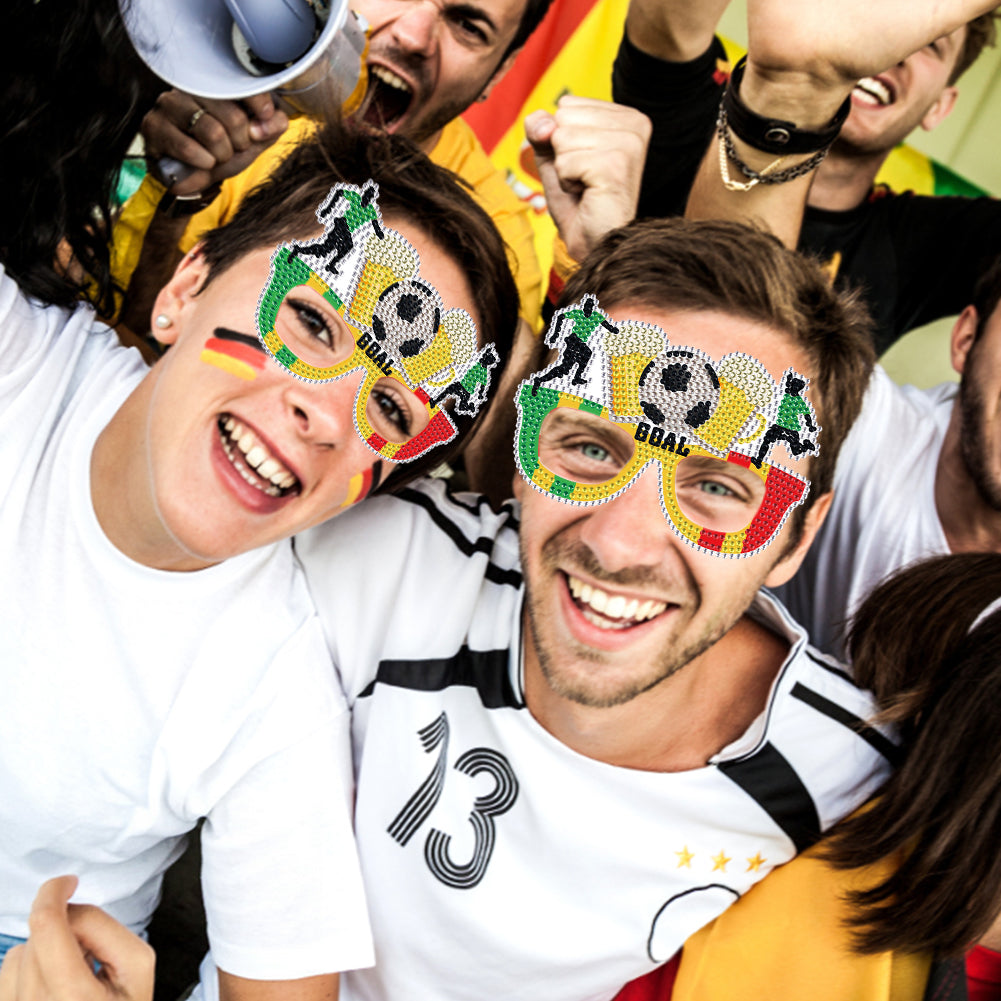 Diamond Painting Decorative Spectacles Handmade DIY Glasses Props Children Gifts