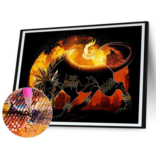 Final Fantasy - Full Round Drill Diamond Painting 40*50CM