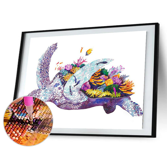 Art Turtle - Full Round Drill Diamond Painting 60*50CM