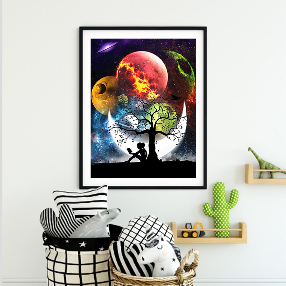 Romantic Night - Full Square Drill Diamond Painting 40*50CM