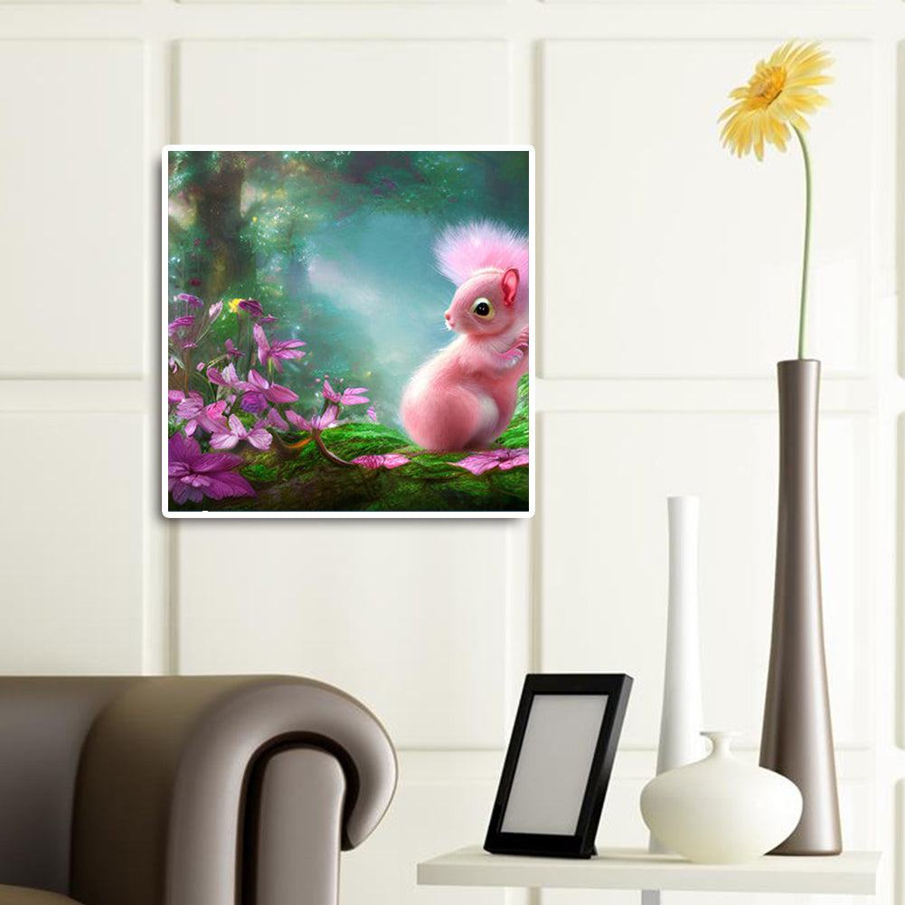 Cute Chipmunk - Full Round Drill Diamond Painting 30*30CM