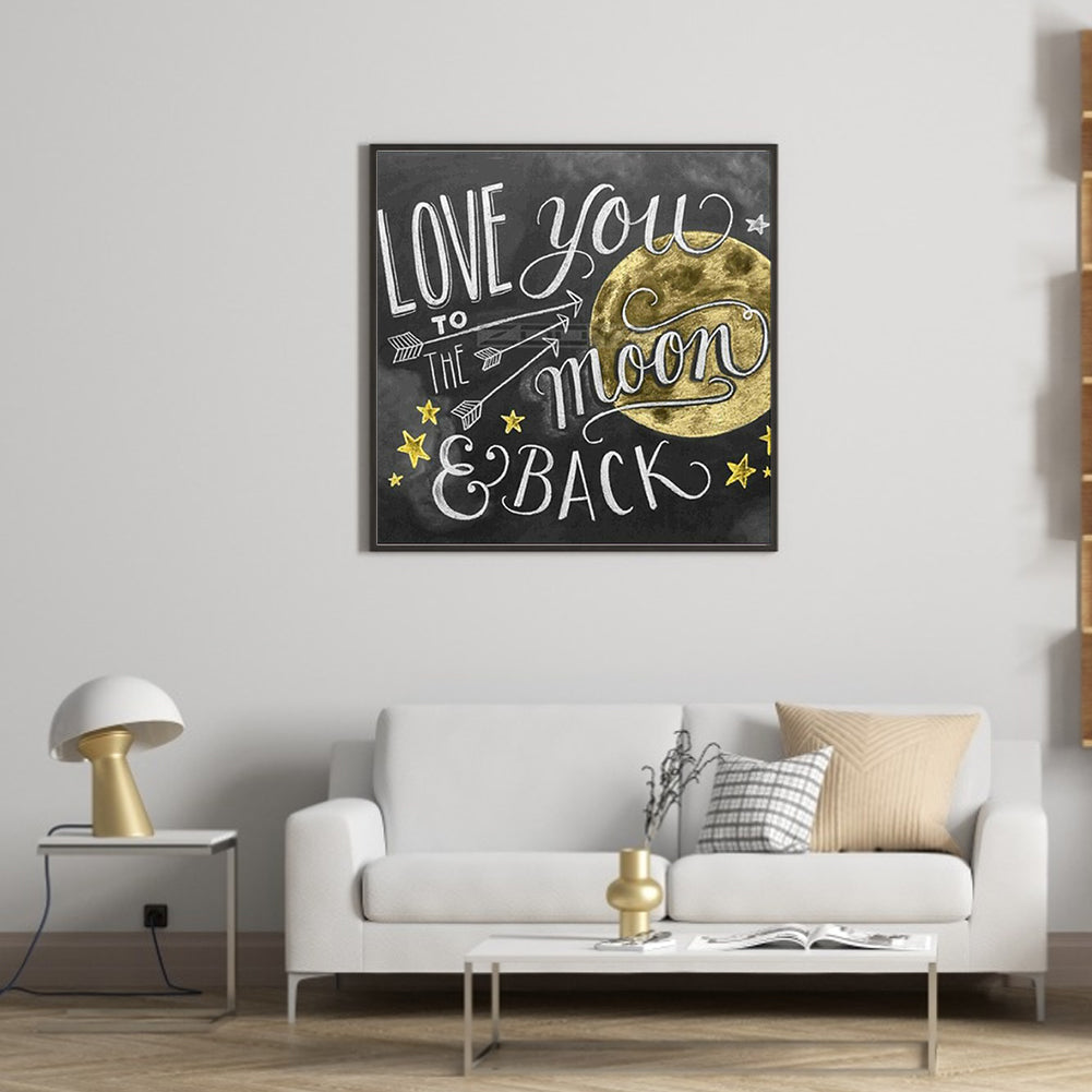 Love You Forever - Full Square Drill Diamond Painting 40*40CM
