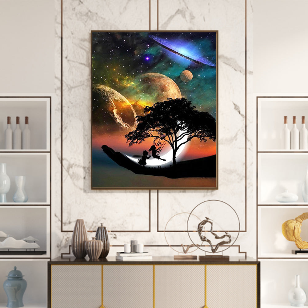 Romantic Night - Full Square Drill Diamond Painting 40*50CM