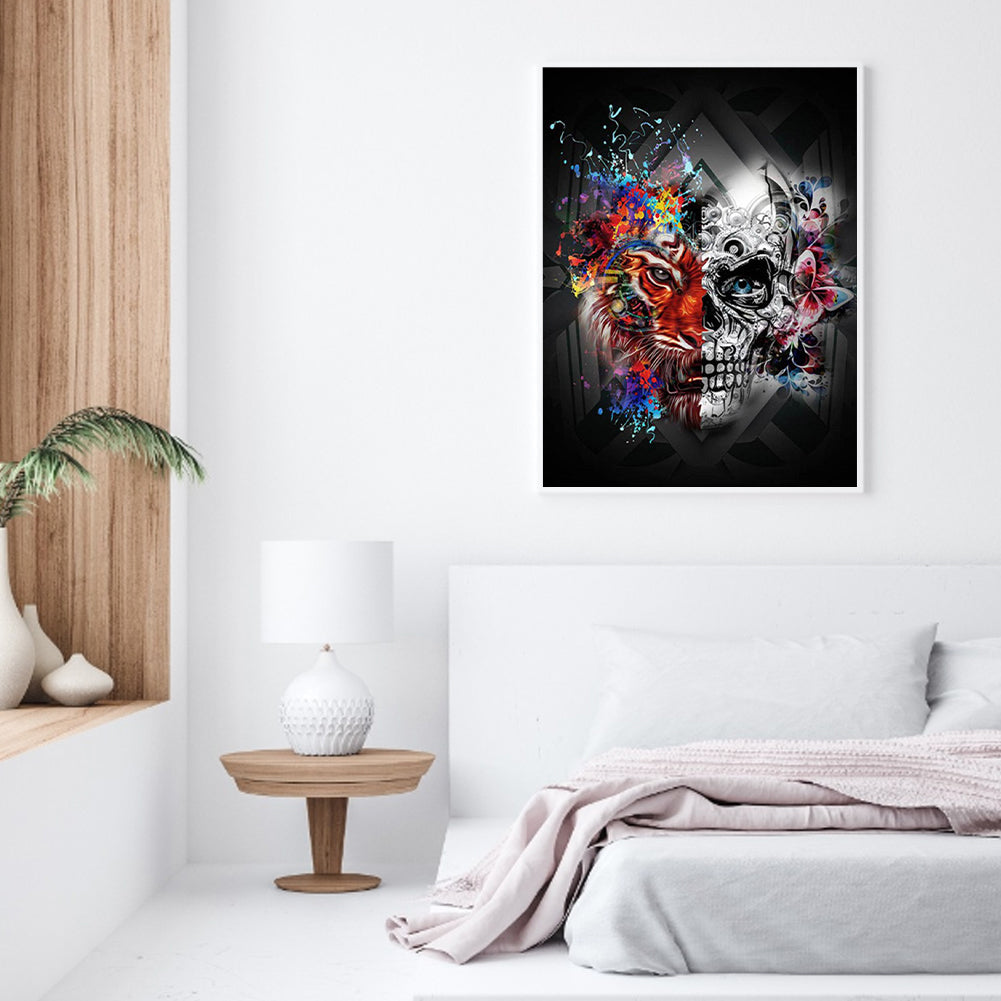 Skeleton - Full Round Drill Diamond Painting 40*50CM