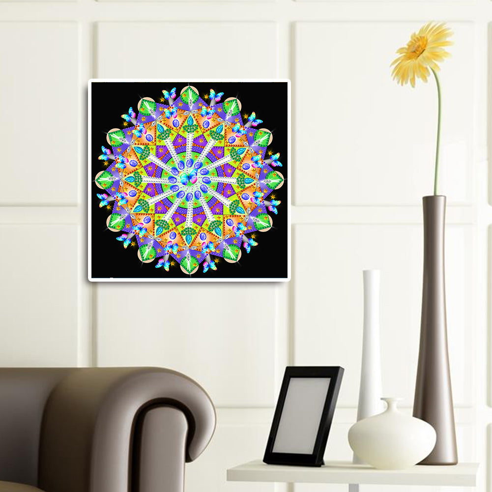Mandala - Special Shaped Drill Diamond Painting 30*30cm