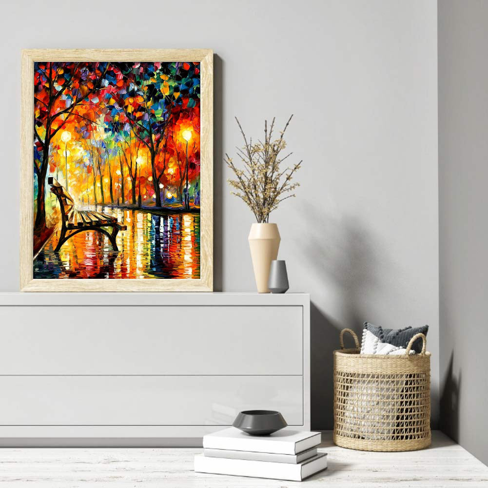 Dream Street - Full Round Drill Diamond Painting 40*50CM