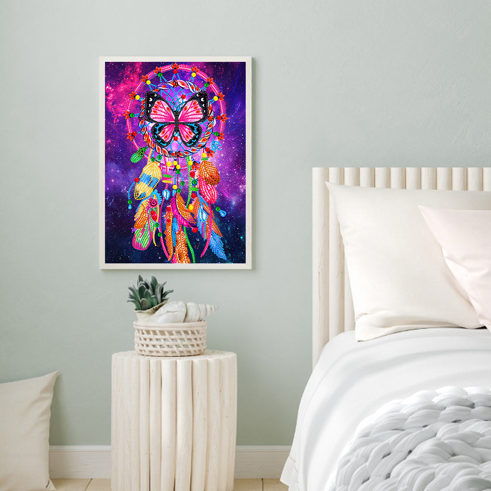 Dreamcatcher - Special Shaped Drill Diamond Painting 30*40cm