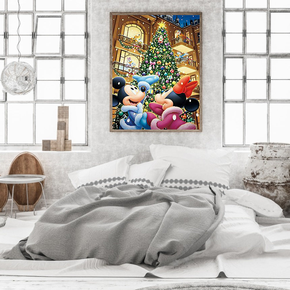 Disney Mickey Minnie - Full Square Drill Diamond Painting 40*50CM