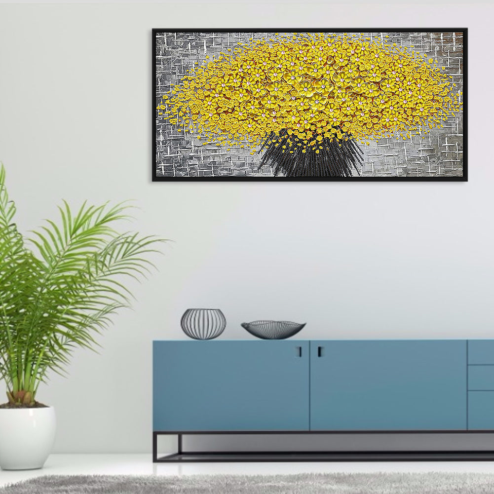 Artistic Bouquet - Special Shaped Drill Diamond Painting 60*30CM