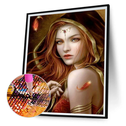 Exotic Woman - Full Square Drill Diamond Painting 40*50CM