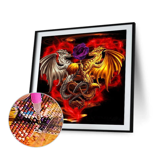 Western Pterosaur - Full Square Drill Diamond Painting 30*30CM