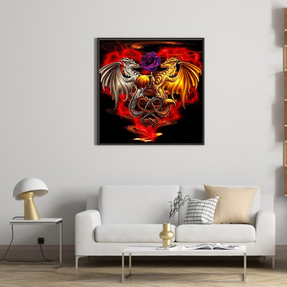 Western Pterosaur - Full Square Drill Diamond Painting 30*30CM