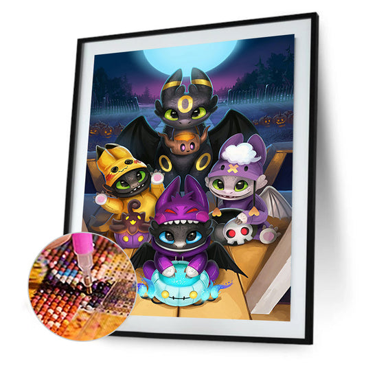 How To Train Your Dragon - Full Square Drill Diamond Painting 40*50CM