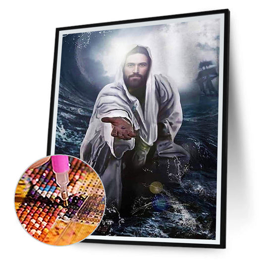 Religion - Full Square Drill Diamond Painting 50*60CM