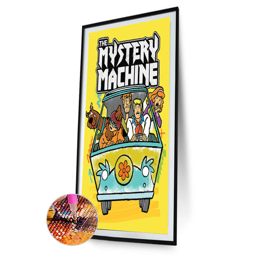 Scooby Doo - Full Round Drill Diamond Painting 35*55CM