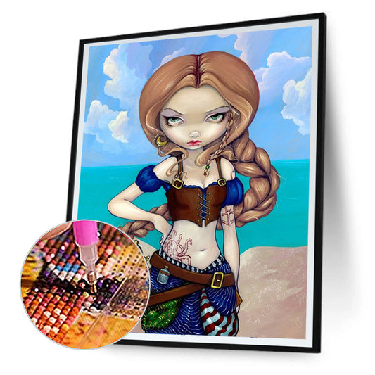 Jasmine Beckett-Griffith - Full Round Drill Diamond Painting 30*40CM