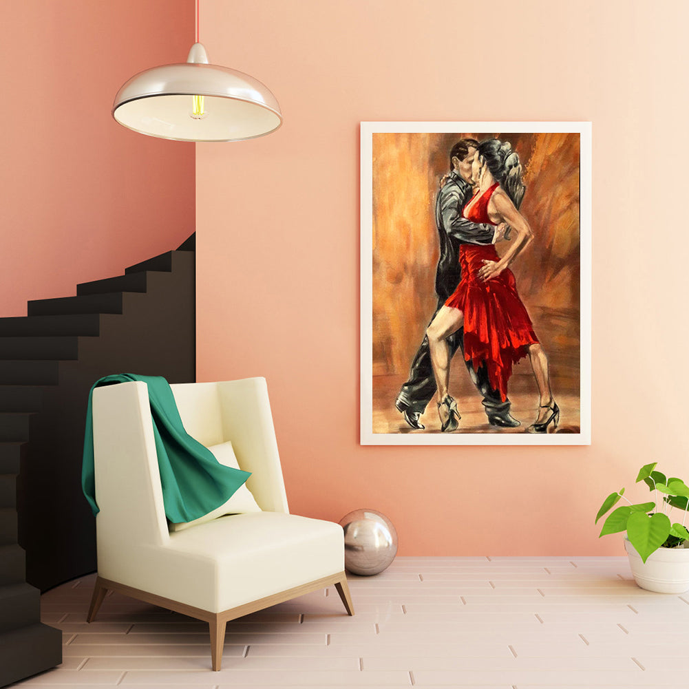 Drunken Tango - Full Round Drill Diamond Painting 30*40CM