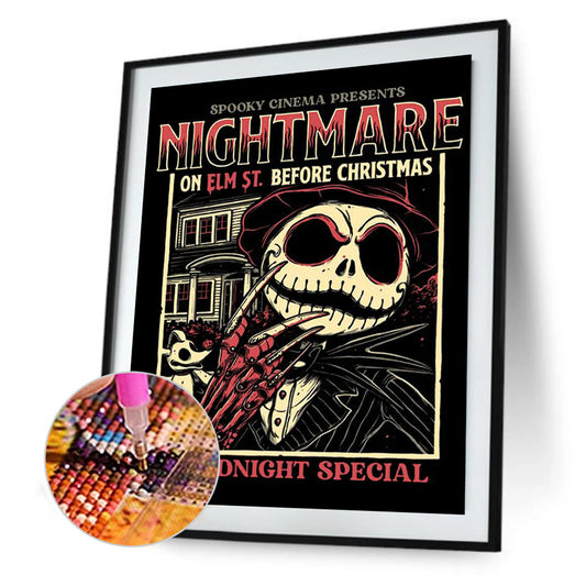 Weird City Night Jack - Full Square Drill Diamond Painting 30*40CM