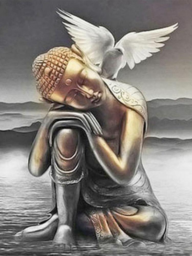 Buddha - Full Round Drill Diamond Painting 40*50CM