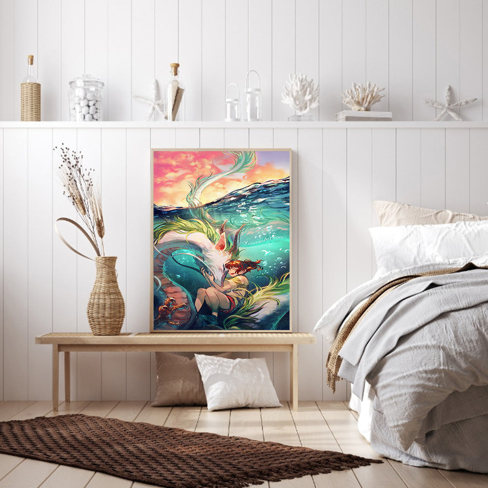 Dragon Soul - Full Round Drill Diamond Painting 30*50CM