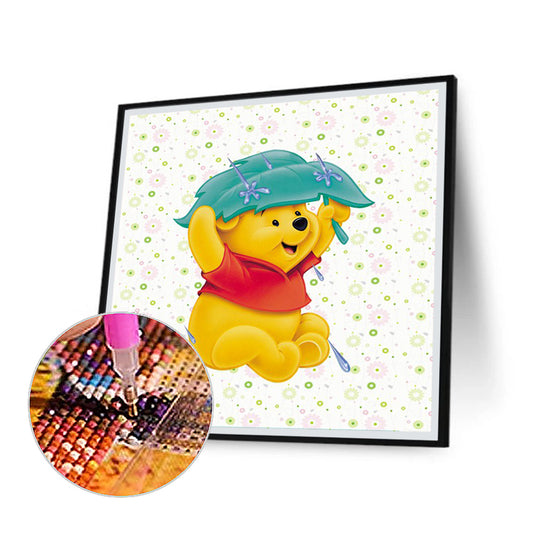Winnie The Pooh - Full Round Drill Diamond Painting 40*40CM