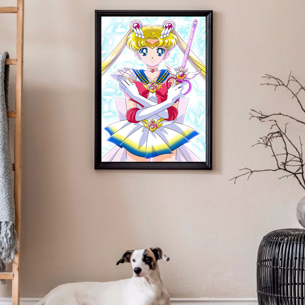 Sailor Moon - Full Square Drill Diamond Painting 30*40CM