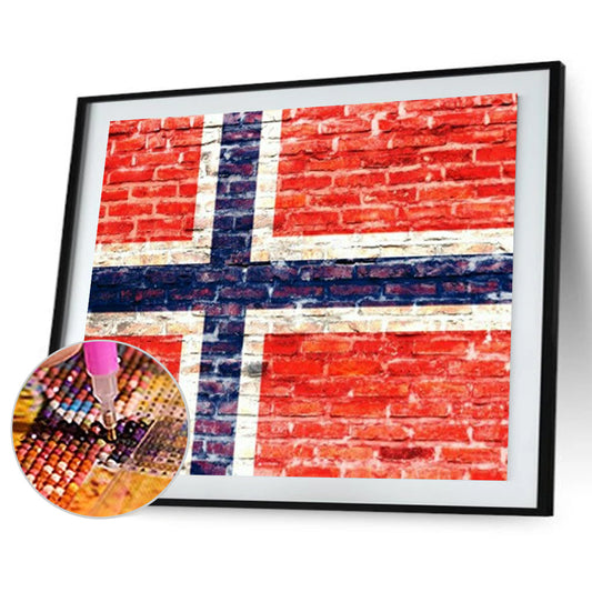 Flag - Full Square Drill Diamond Painting 40*30CM