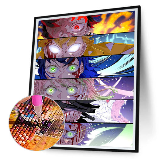 Ghost Slayer - Full Round Drill Diamond Painting 30*40CM