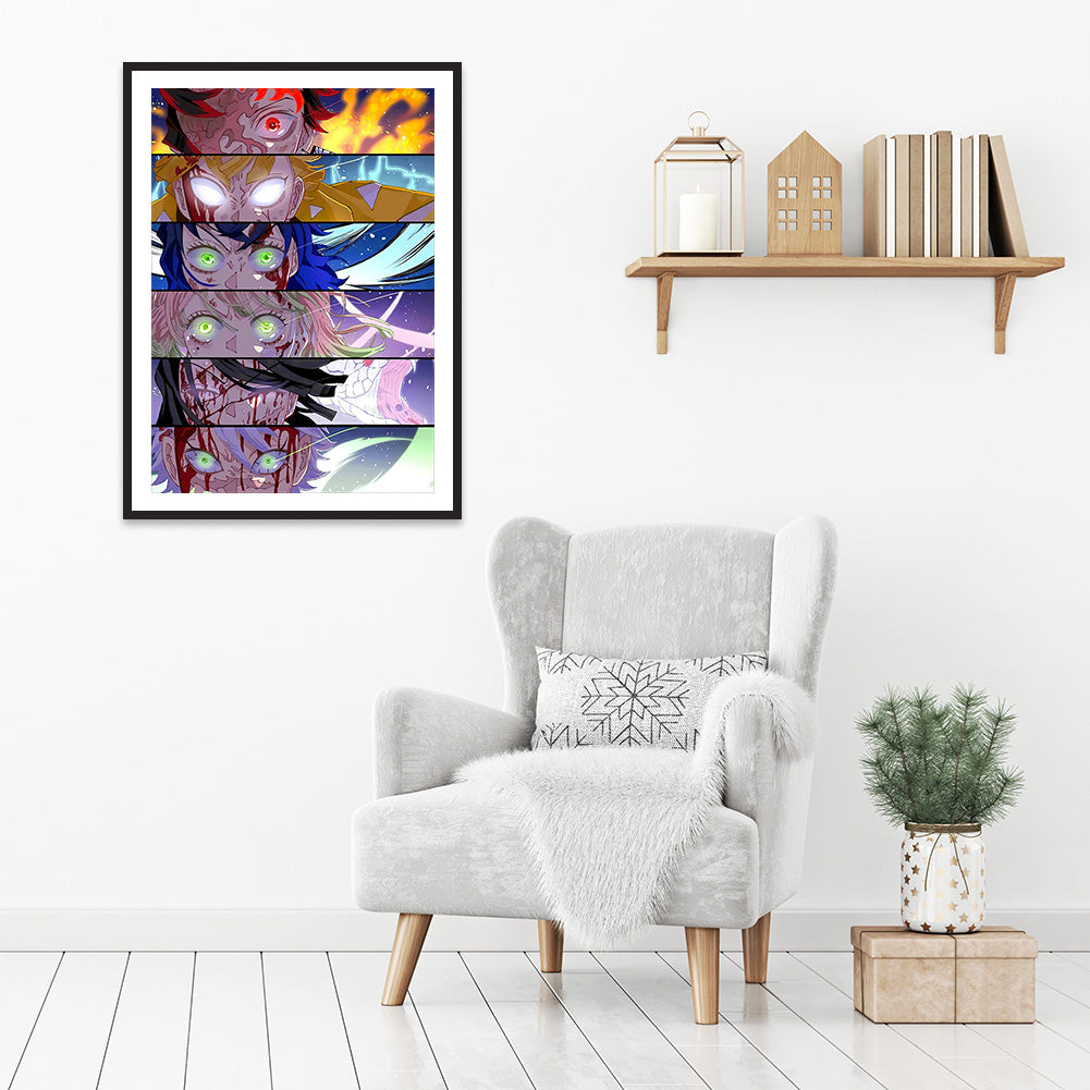 Ghost Slayer - Full Round Drill Diamond Painting 30*40CM