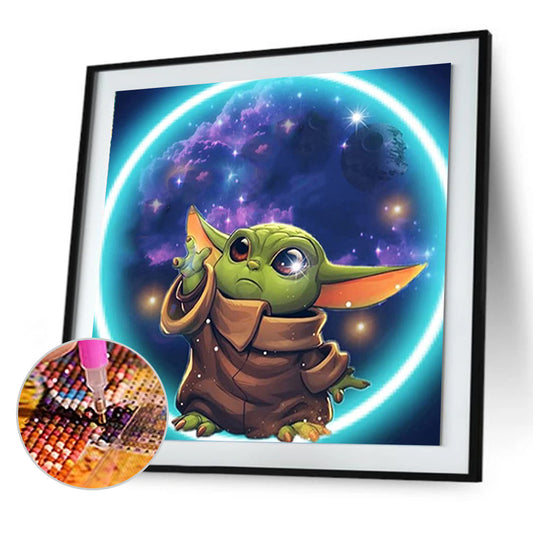 Yoda - Full Square Drill Diamond Painting 50*50CM