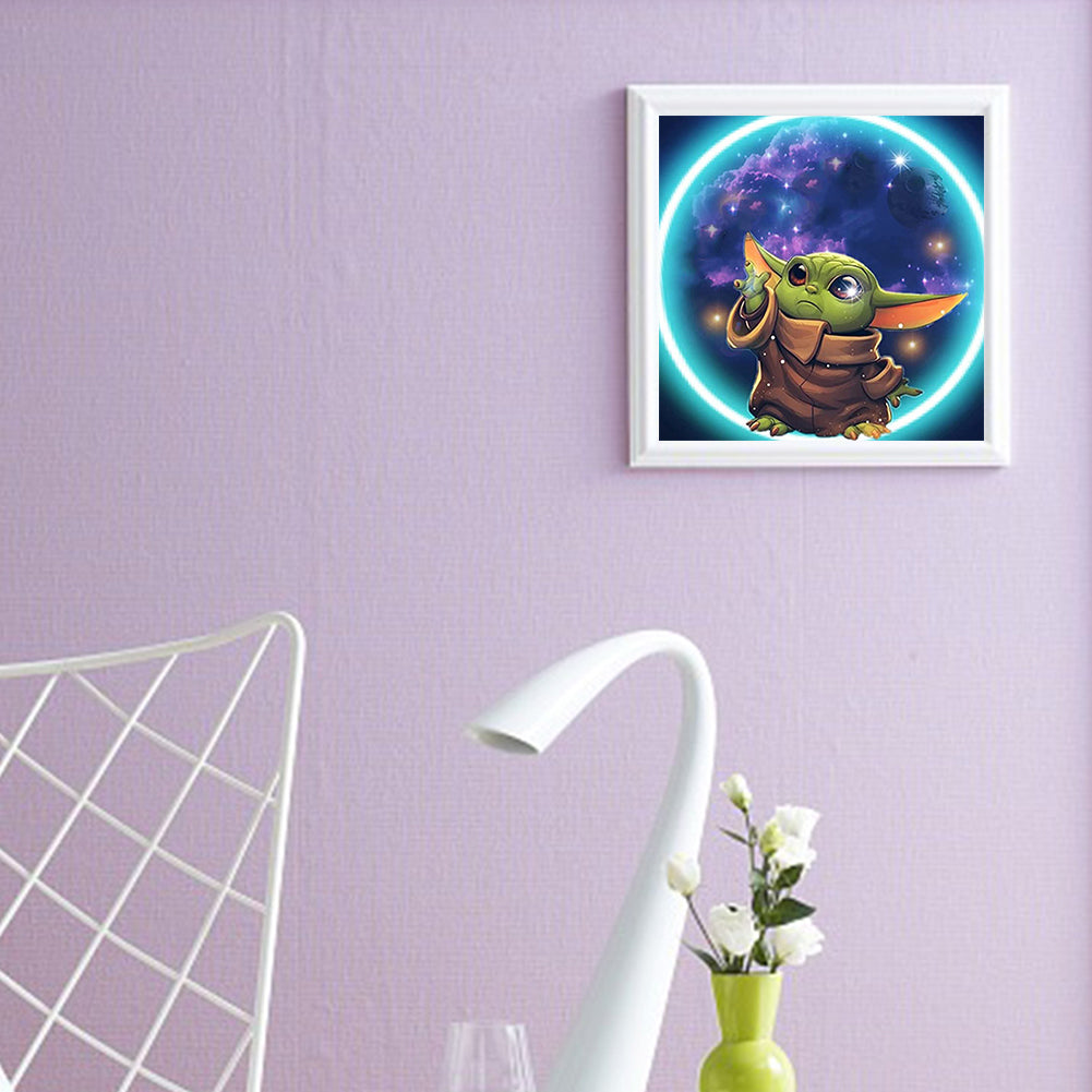 Yoda - Full Square Drill Diamond Painting 50*50CM