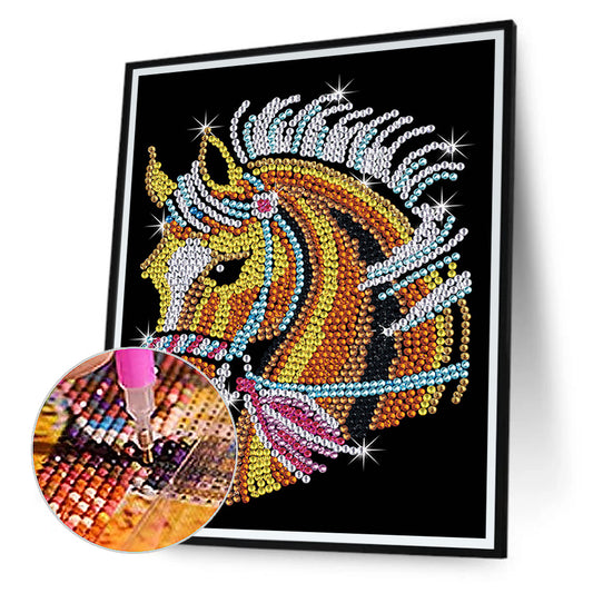 Horse - Crystal Drill Diamond painting 30*40CM