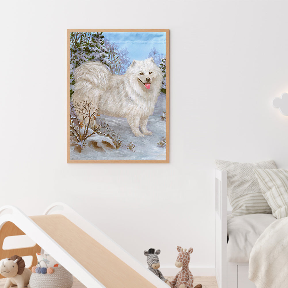 Dog - Full Square Drill Diamond Painting 30*40CM