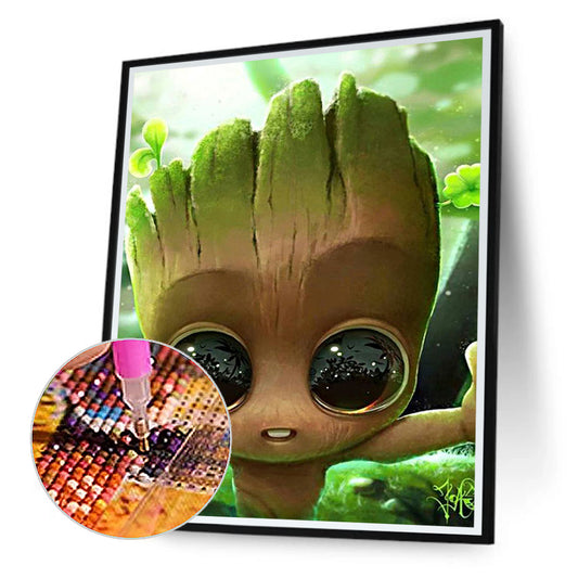 Groot 40*50CM(Canvas) Full Round Drill Diamond Painting