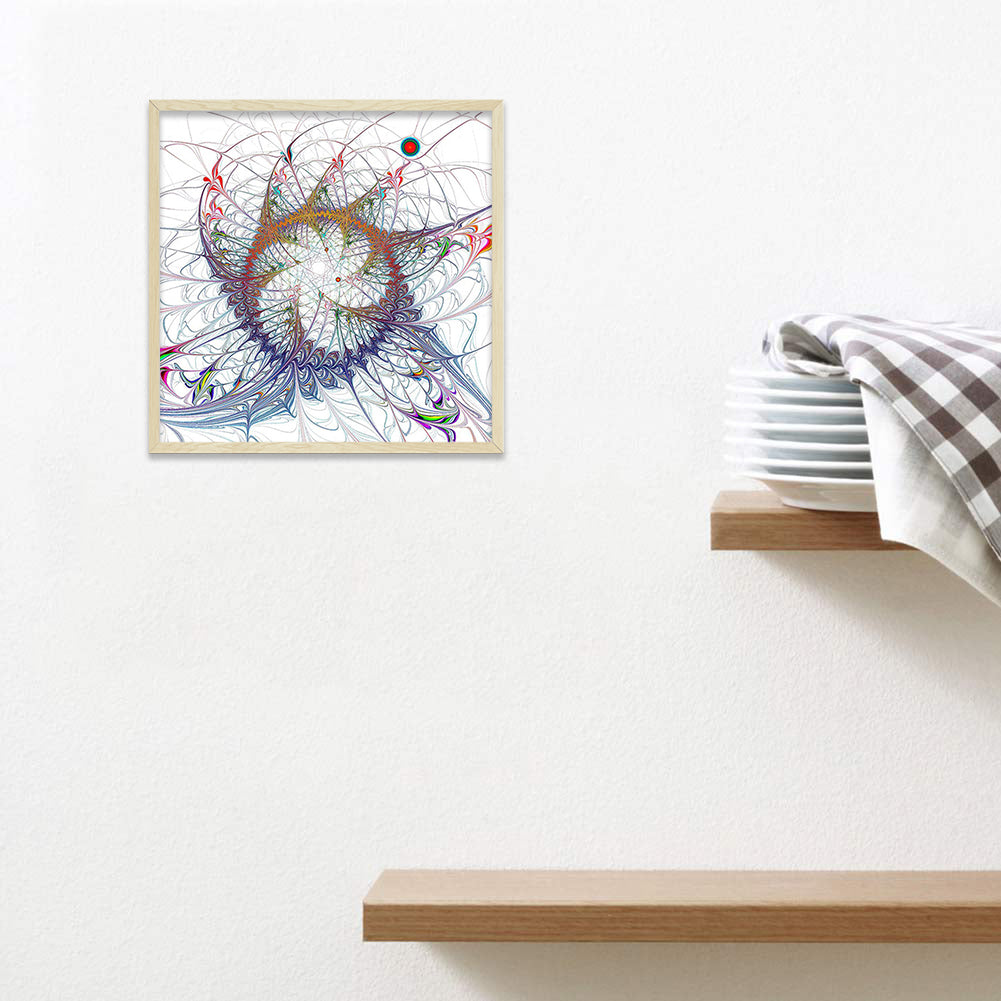 Fractal Art - Full Round Drill Diamond Painting 40*40CM