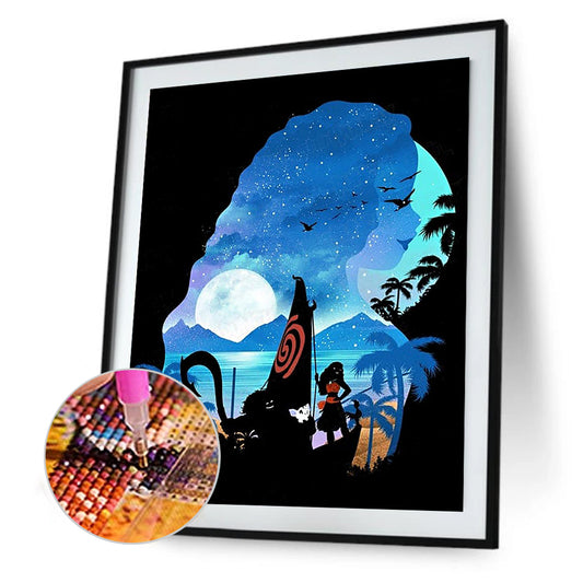 Moana - Moana - Full Square Drill Diamond Painting 30*40CM