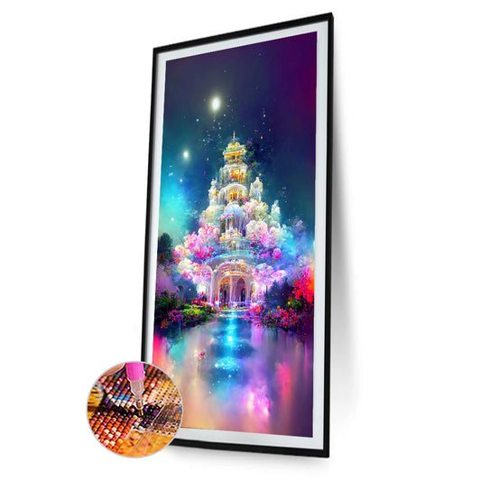 Fantasy Castle 40*60CM(Canvas) Full Round Drill Diamond Painting