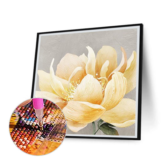 Peony - Full Round Drill Diamond Painting 30*30CM