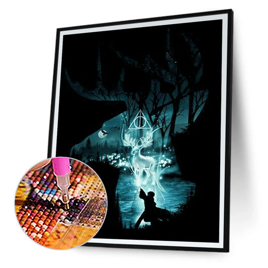 Harry Potter - Full Round Drill Diamond Painting 40*50CM