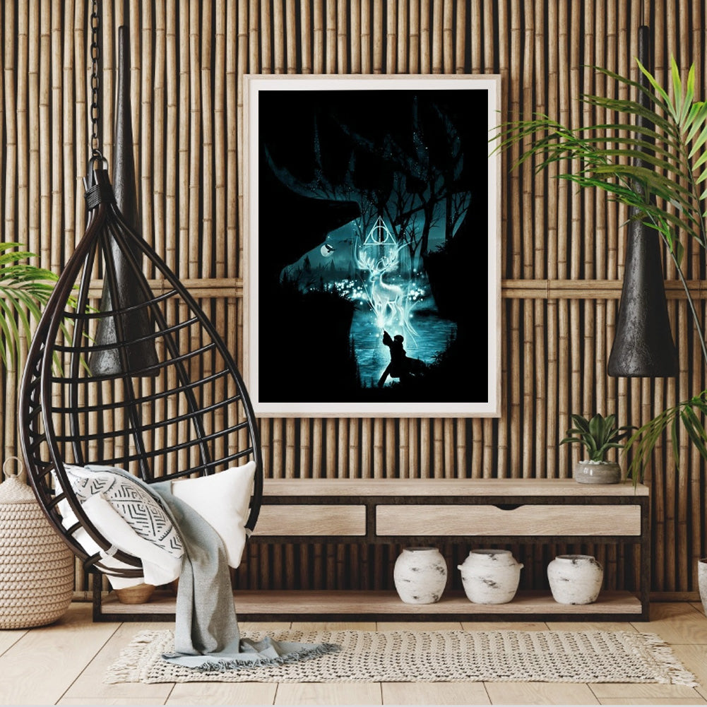 Harry Potter - Full Round Drill Diamond Painting 40*50CM
