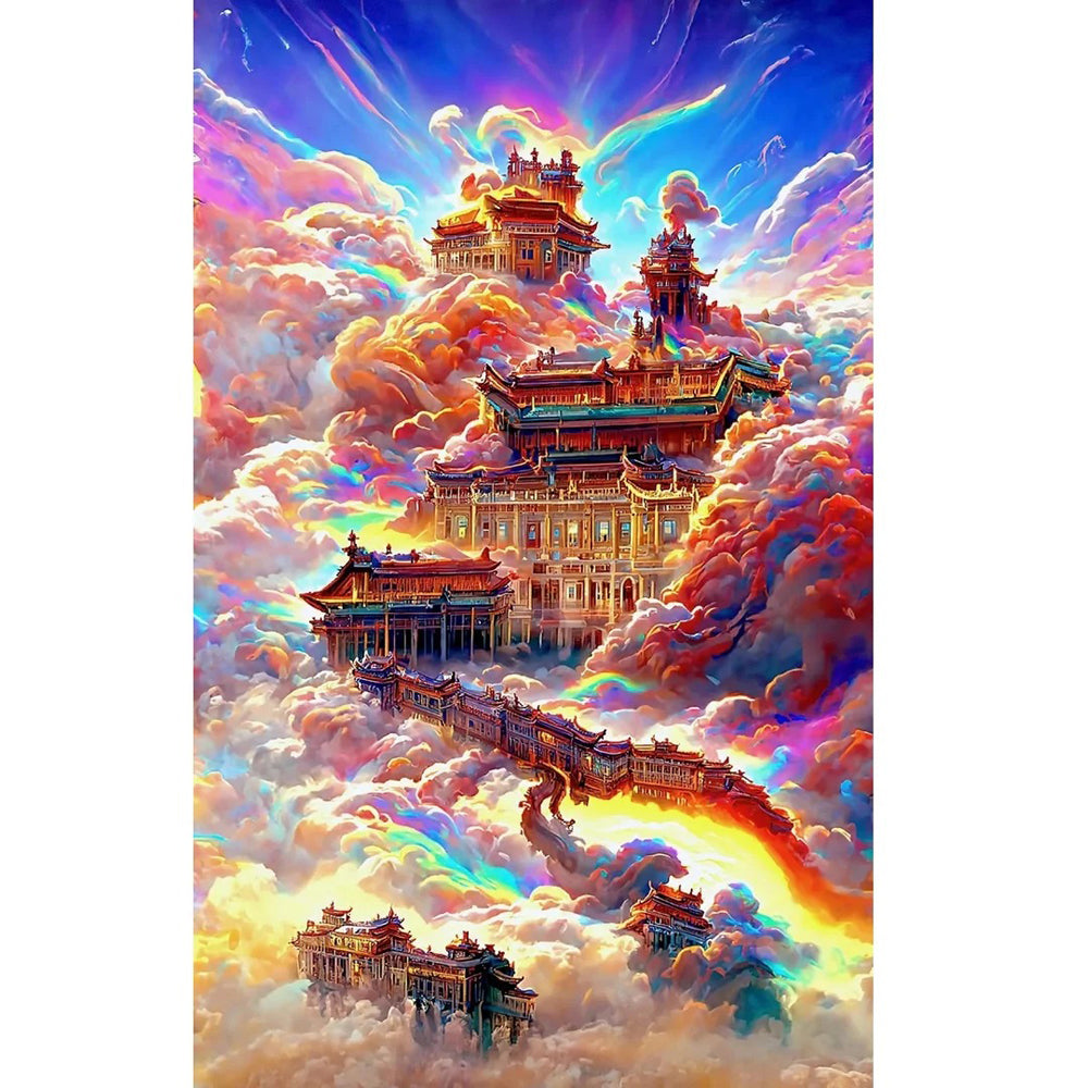 Dream Palace 40*60CM(Canvas) Full Round Drill Diamond Painting