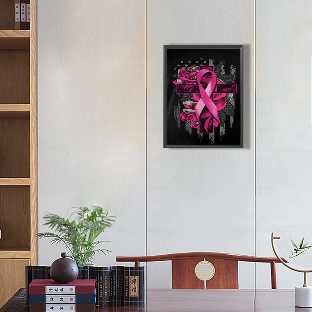 Cross 30*40CM(Canvas) Full Square Drill Diamond Painting