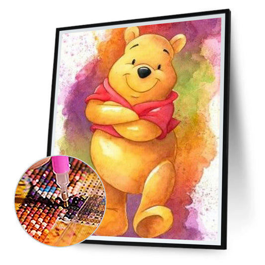 Winnie The Pooh - Full Round Drill Diamond Painting 40*50CM