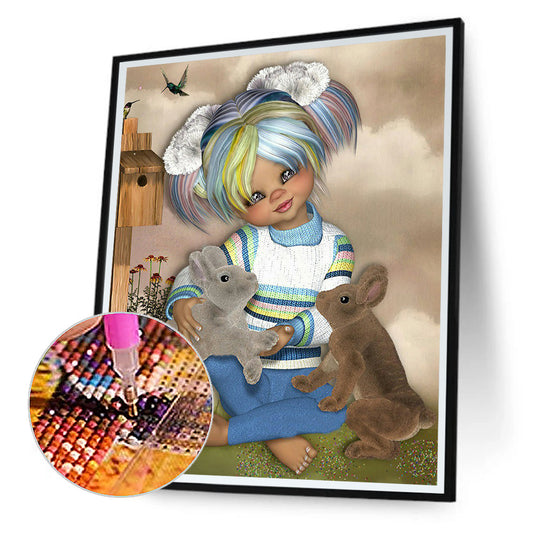 Baby - Full Round Drill Diamond Painting 40*50CM