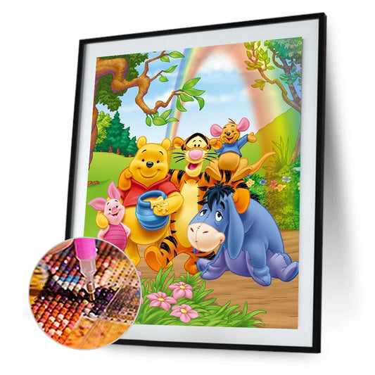 Winnie The Pooh - Full Square Drill Diamond Painting 30*40CM