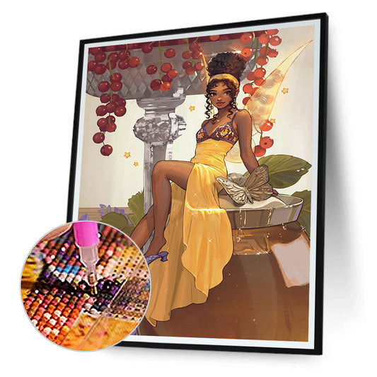 Anime Princess - Full Round Drill Diamond Painting 40*50CM