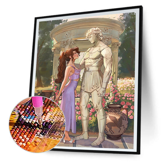 Anime Princess - Full Round Drill Diamond Painting 40*50CM